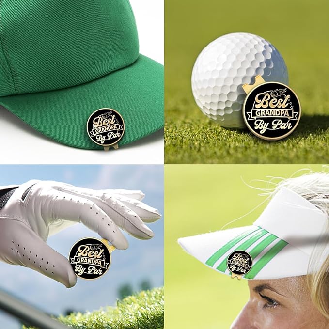 I Love Golf So Much Ball Marker with Magnetic Hat Clip, Funny Golf Accessories Gifts for Men Women, Novelty Birthday Gifts for Men Women Golfer Fan