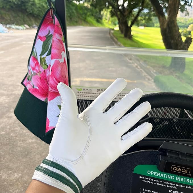 Men's Golf Glove Left Hand All Weather Grip AAA Cabretta Leather Soft Glove for Premium Performance