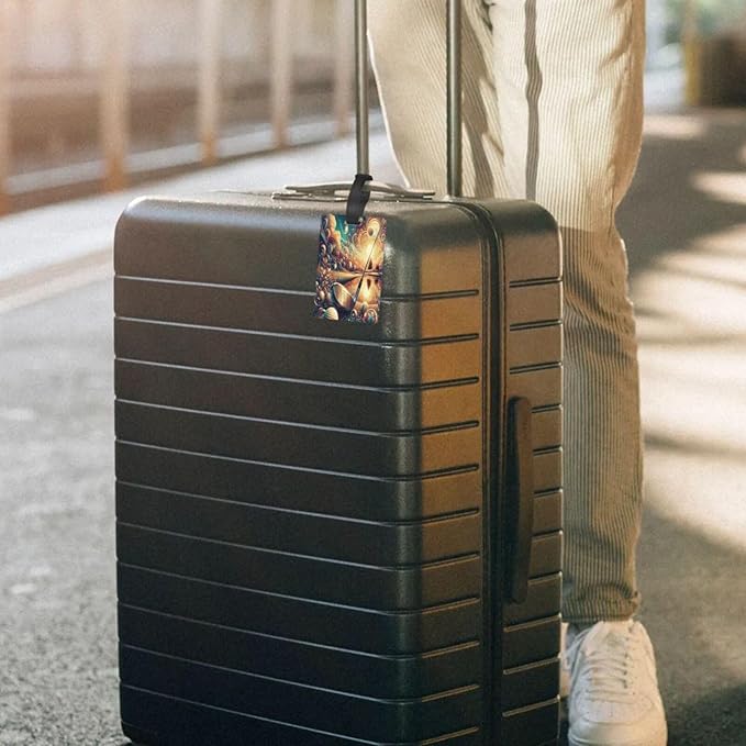 Golf Luggage Tag Suitcase Identify Labels Personalized Travel Bag Tag 2.5X4.1Inch