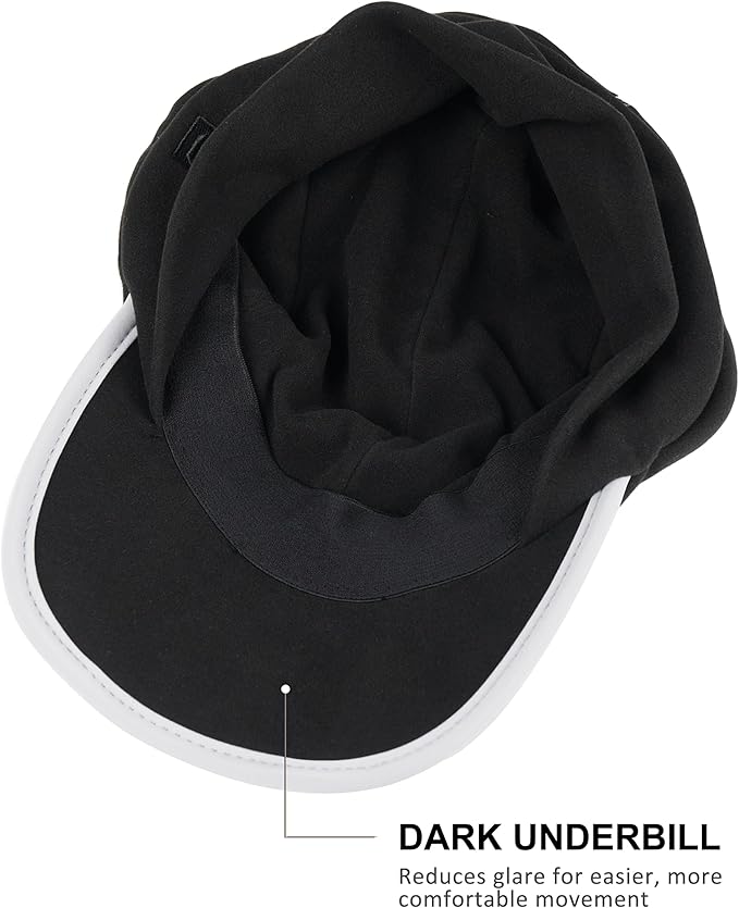 GADIEMKENSD Fleece Ball Cap with Drop Down Ear Warmer, Foldable Brim, Reflective Winter Run Hat Unisex