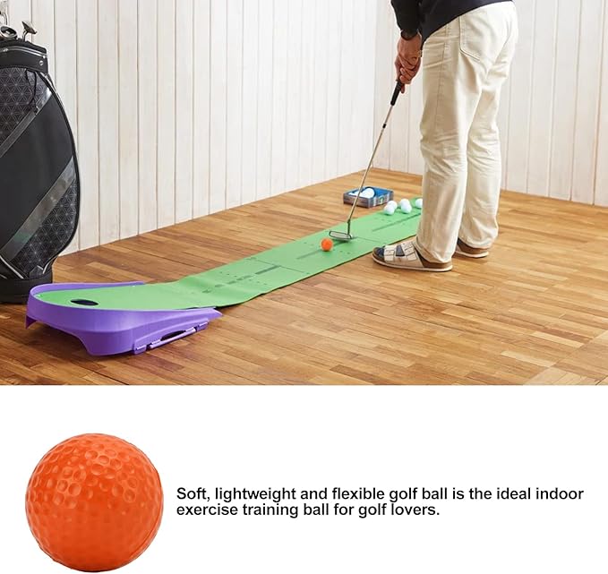 PU Foam Golf Balls, Strong Flexibility Outdoor Golf Practice Ball for Sports Fitness Home Use
