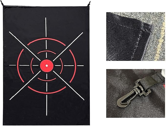 Hitting Net Driving Range Golf Target Cloth for Golfing Practice Backyard