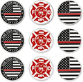 PinMart’s Mix Bundle Pack of 9 Golf Ball Markers - Golf Accessories for Men and Women – United States Eagle and American Flag Magnetic Ball Markers Set of 9