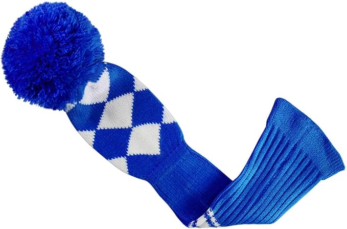 Scott Edward Knit Wood Golf Club Head Covers 4 Pieces Knitted Item Fit Over Well Driver Wood(460cc) Fairway Wood and Hybrid(UT)