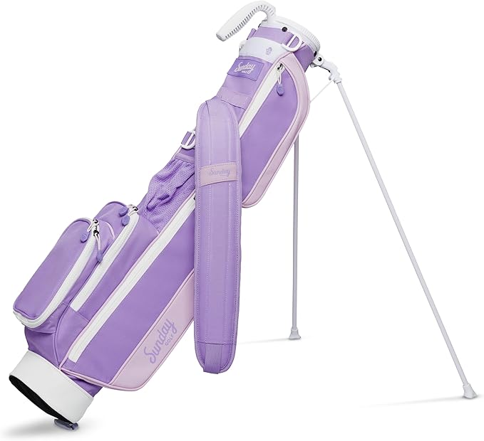 The Original Sunday Golf Loma Bag – Lightweight Golf Bag with Strap & Stand, Easy to Carry Pitch n Putt Stand Bag for Driving Range, Par 3 & Executive Courses, 31 Inches