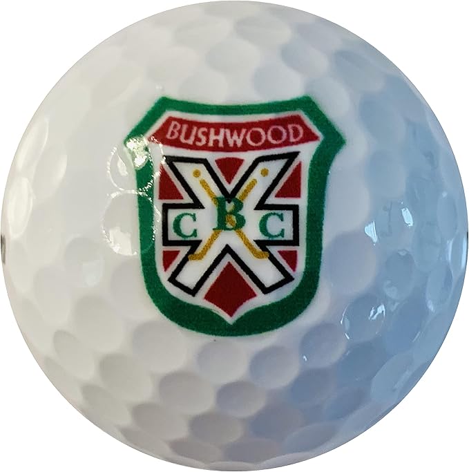 A&R Collectibles Movie Inspired Sleeve of Three Bushwood Country Club Logo White Golf Balls