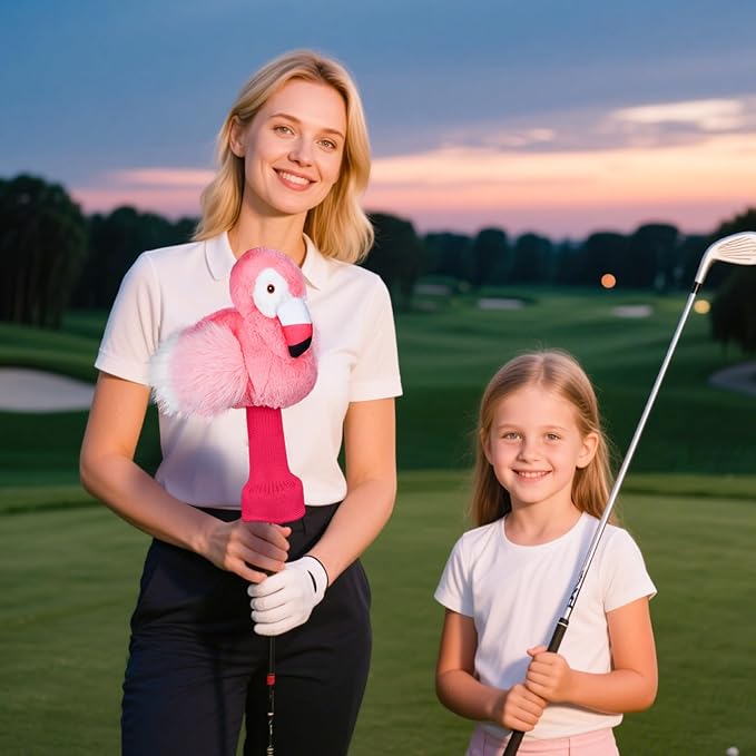 mytag Driver Head Cover, Ultra Premium Plush | Funny Driver Headcover, Tour Quality Golf Club Cover Long Sock Protect