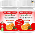 Chewable Iron Supplement for Women/Men | Carbonyl Iron 18 mg with Vitamin C 30 mg | Tablet in Orange Flavor 90 Count (2)