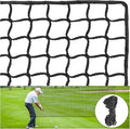 NQB Golf Practice Net with Steel Hanging Kit & Nylon Rope, Hitting Net for Multiple Sports