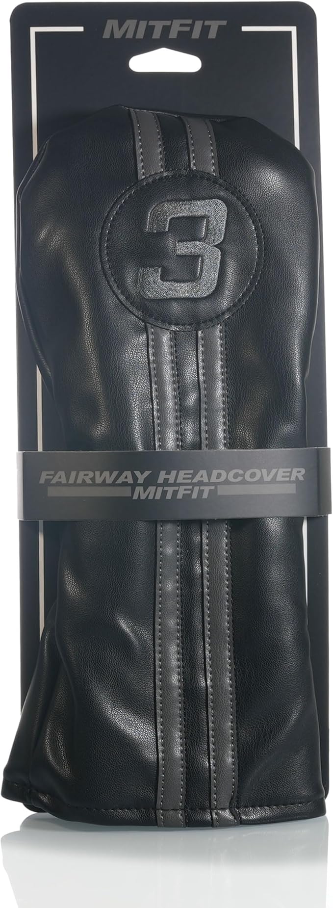 Single Headcover, Easy Slip-On Easy-Off Golf Club Head Cover, Fleece Lined Interior, Water Resistant and Durable Shell, Individual Retail Pack