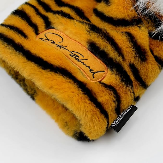 Scott Edward Golf Club Cover Fit Well for Driver or Fairway Wood Golf Club, Funny Cute Animal Design Soft Functional Golf Headcover Stylish Protection for Your Clubs for Men and Women
