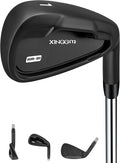 XM-01 Individual Golf Irons or Golf Irons Set - Premium Men Golf Club Iron with Steel Shaft for Right Hand Golfers Stiff Flex