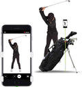 SelfieGOLF Record Golf Swing - Cell Phone Holder Golf Analyzer Accessories | Winner of The PGA Best Product | Selfie Putting Training Aids Works with Any Golf Bag and Alignment Stick