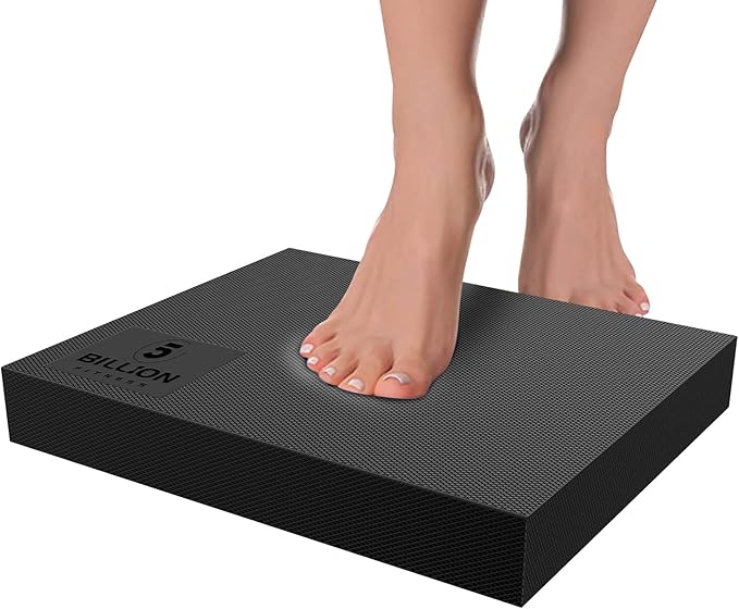 Foam Balance Pad,5BILLION Stability Pad for Physical Therapy,Non-Slip Exercise Balance Pad for Balance workouts,Yoga Knee Pad for Gym Fitness Stretching Pilate
