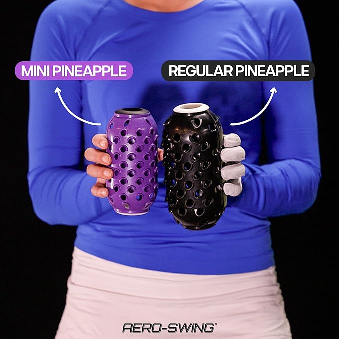 Air Resistance Pineapple Kit, Golf Training Aid, Improves Swing Speed and Accuracy, Add Pineapples to Your Existing Golf Club, Golf Training Equipment.