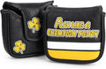 Golf Club Head Covers Premium Leather Golf Driver Fairway(FW) Wood Hybrid(UT) Covers with Number Tags, Golf Mallet Putter Cover Play Like A Champion