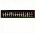45'' Bobblehead Display Case Action Anime Figure Bobble Head Displays Case Wall Mounted Shadow Box UV Protection Display with Acrylic Transparent Door Holder for Christmas Collector Gift