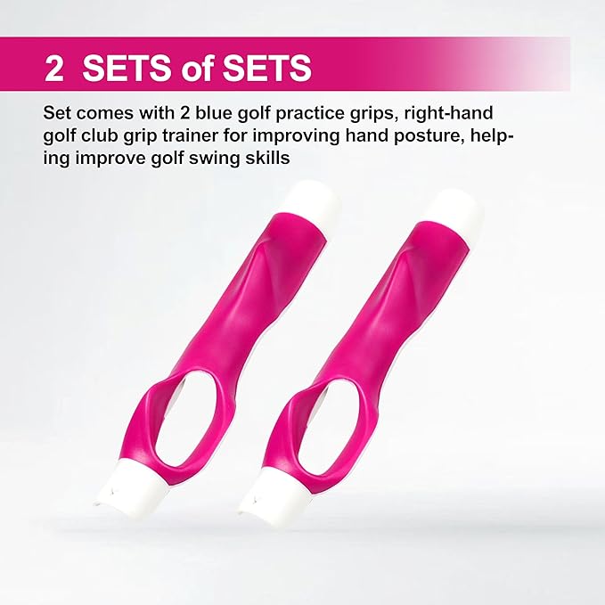grip trainer golf, golf grip trainer, golf grip trainer right hand for Improving Hand Posture, Helps Train Proper Hand Posture（2P）