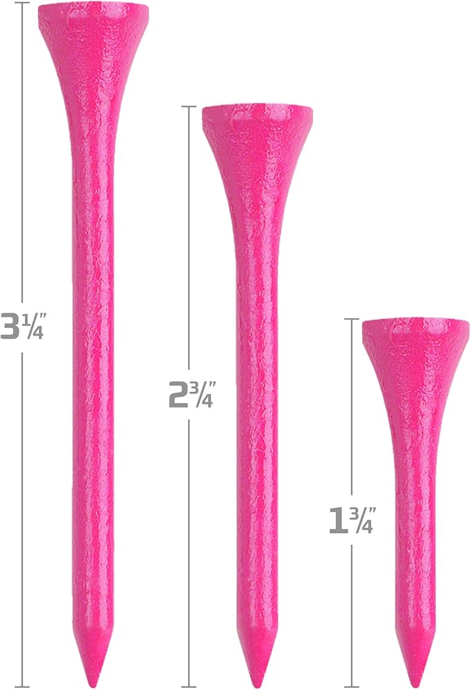 Izzo Wood Golf Tees (200 Pack)