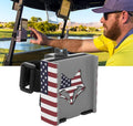 DESERT FOX GOLF Phone Caddy – Adjustable Golf Cart Phone Holder with Secure Strap for Hands-Free GPS & Golf Apps – Universal Fit