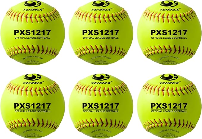 PHINIX Safety Softball for Training and Recreational Play 11" & 12" Options