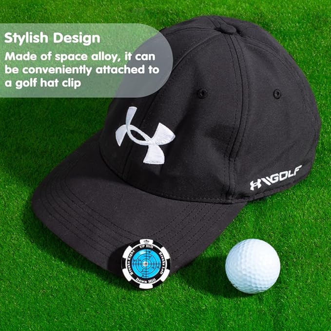 SlopeMaster ProGreen Reader - Golf Ball Marker with High Precision Green Reading Aid Golf Accessories for Men Women