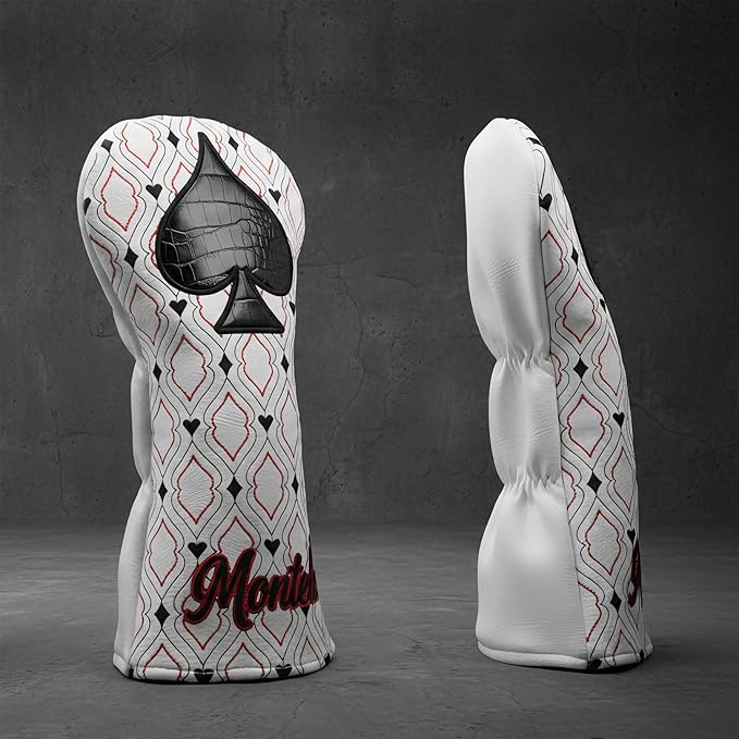 Golf Club Cover Poker Driver Headcover Fariway Wood Headcovers Hybrid Covers Leather Golf Head Cover for Most Brand