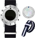 Golf Ball Marker with Golf Stroke Counter Bracelet, Pearl Crystal Ball Marker, Golf Accessories, Golf Gifts, Golf Counters for Women