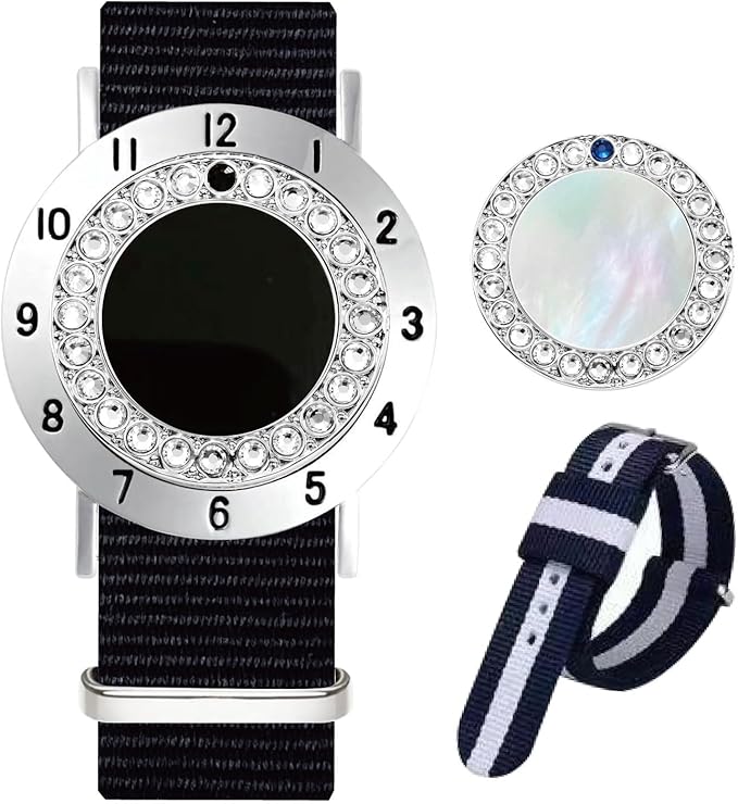 Golf Ball Marker with Golf Stroke Counter Bracelet, Pearl Crystal Ball Marker, Golf Accessories, Golf Gifts, Golf Counters for Women