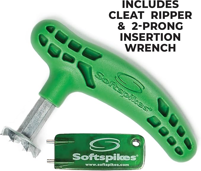 Softspikes Golf Cleat Kaddy - Attachments to Both Remove & Install Golf Spikes Quickly - Compatible with Any Insert System