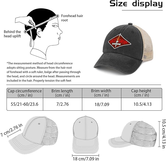 Vices Grip Garages Hats Cycling Cap for Women