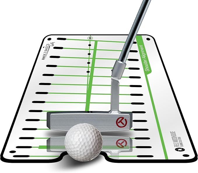 Golf Putting Mirror - Golf Training Aids for Men & Women - Pro-Approved Pro Path Putting Training Aid, for Indoor & Outdoor