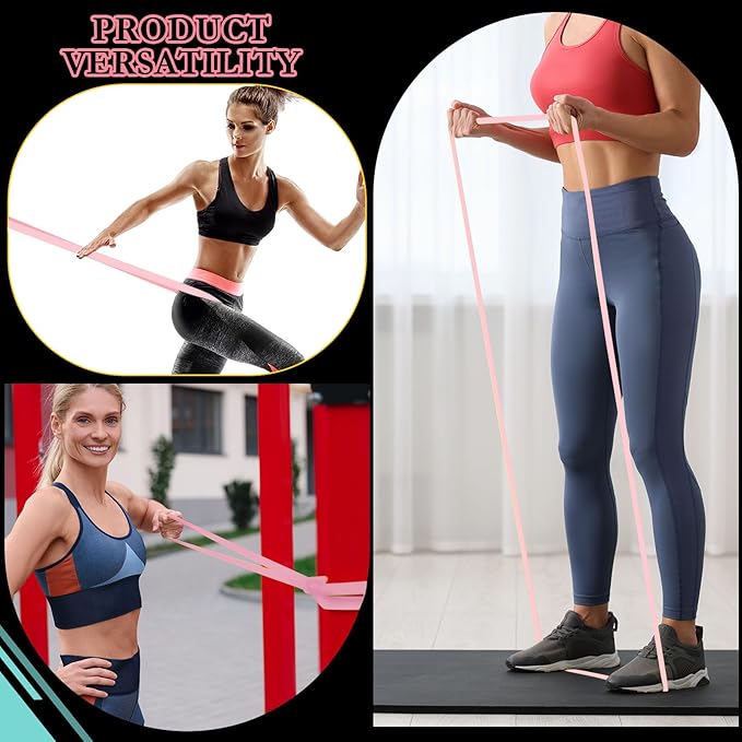 8 Pcs Resistance Bands Pull up Bands Pull up Assistance Bands Exercise Workout Bands for Working Out Muscle Training Physical Therapy Muscle Training Men and Women