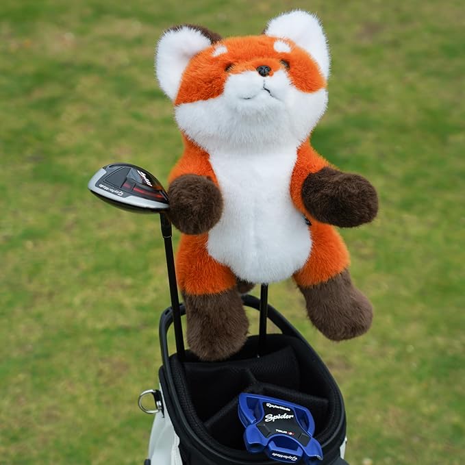 Golf Club Driver Headcovers Funny Animals Elephant Bear Driver Head Cover fits up to 460cc Driver Clube Head Great Gift Idea for Men Women Who Love Golf Also for Kids (Bear)