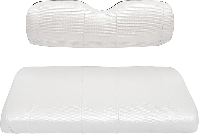 Club Car Post-2000 DS Golf Cart Front Replacement Seat Cover Set Made with Marine Grade Vinyl - Staple On Installation