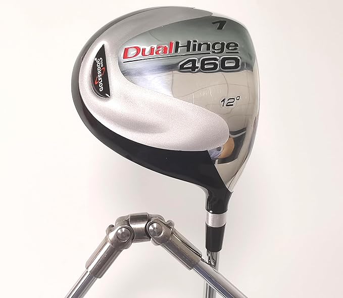 Dual-Hinged 460CC Driver Golf Club loft 12 Degree RH Swing Training Aid with Dual Hinge +Putter Swing Correcting Training Package