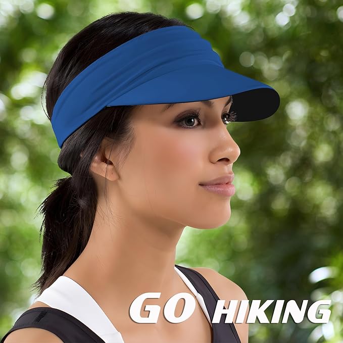 Sun Visor Hat Men Women for Sun Protection Running Fishing Tennis Golf