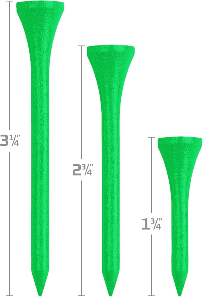 Izzo Wood Golf Tees (200 Pack)
