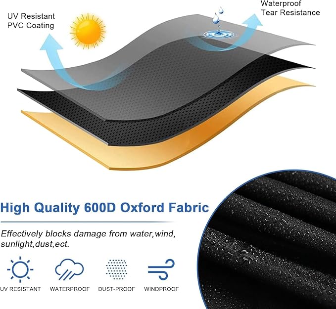 Golf Bag Rain Cover, Portable Rainproof Dustproof Waterproof Raincoat Golf Bag Protector with Zipper Club Bags Raincoat for Golf Bag Devices Golf Push Carts Equipment