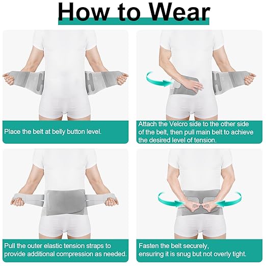 Advanced Back Brace for Lower Back Pain Relief, Fully Adjustable, Breathable and Comfortable Back Sopport Belt for Herniated Disc, Sciatica, Long Torso Lumbar Support Belt for Men and Women Office, Work and Exercise