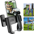 Magnetic Golf Cart Phone Holder Mount- Holds Up To 6 LB, 3s Phone Clip Install, Phone Caddy for iPhone Galaxy Fits EZGO Club Car Yamaha Icon,Golf Cart Accessories Essentials Gift for Men Women