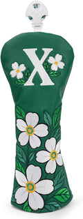 Golf Club Covers Driver Headcovers Fairway 3 Wood Headcover Hybrid Cover Faux Leather Rescue Headcovers Golf Head Covers for Most Brand