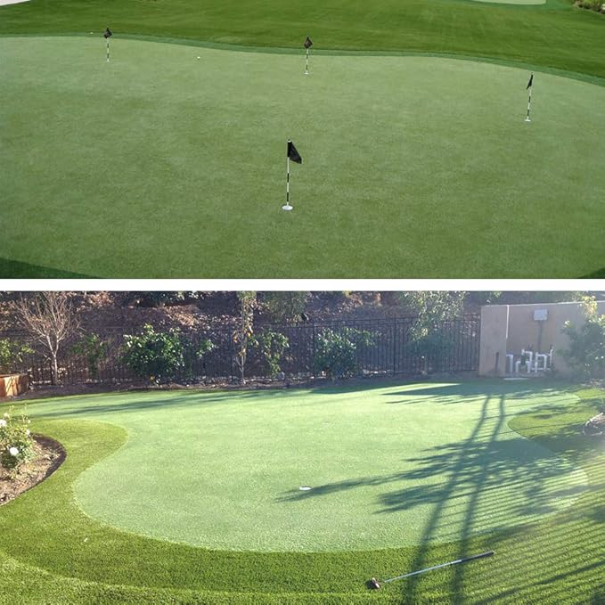 Pro Putting Green Golf Artificial Grass Turf 3FTX44FT， Indoor Outdoor Golf Training Mat, Synthetic Fake Grass for Baseball Football Gym Sports