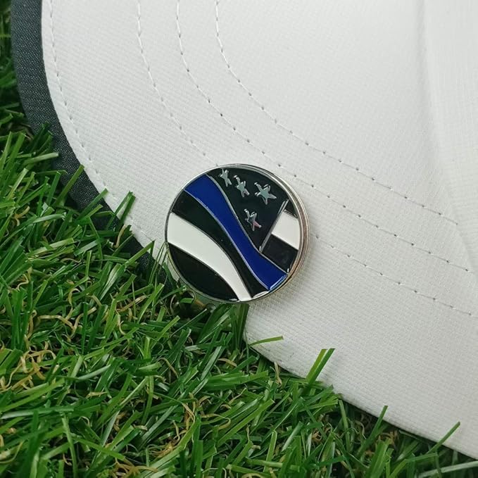 Golf Ball Markers with Hat Clips Value Sets for Men Women Golfer, Removable Attaches Easily to Golf Cap Premium Gifts