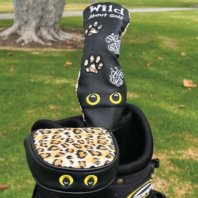 Giggle Golf Utility/Hybrid Head Cover, Colorful Club Covers for Men & Women