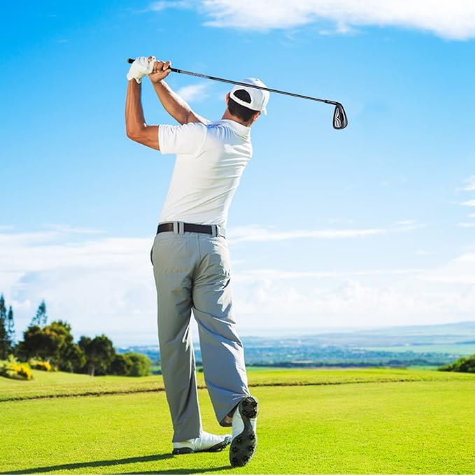 PGM Golf Clubs NSR III Irons Set (5, 6, 7, 8, 9, PW, S) with Graphite Shafts for Right-Handed Golfers – S/R Flex