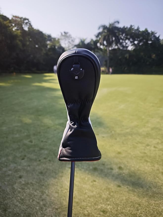 Golf Hack Show Hockey Goalie Mask Driver Fairway Woods Hybrid Rescue Blade Mallet Golf Putter Head Covers