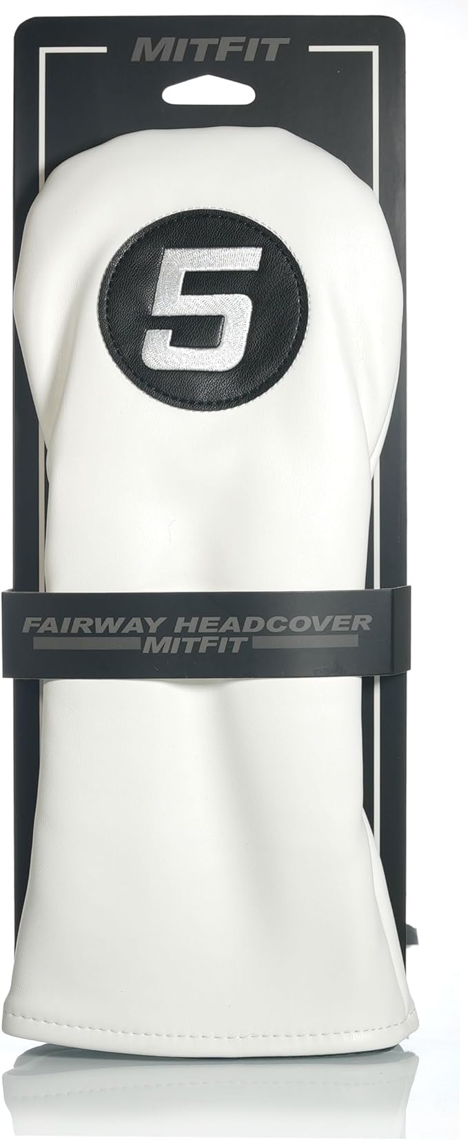 Single Headcover, Easy Slip-On Easy-Off Golf Club Head Cover, Fleece Lined Interior, Water Resistant and Durable Shell, Individual Retail Pack
