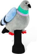 mytag Driver Head Cover, Ultra Premium Plush | Funny Driver Headcover, Tour Quality Golf Club Cover Long Sock Protect