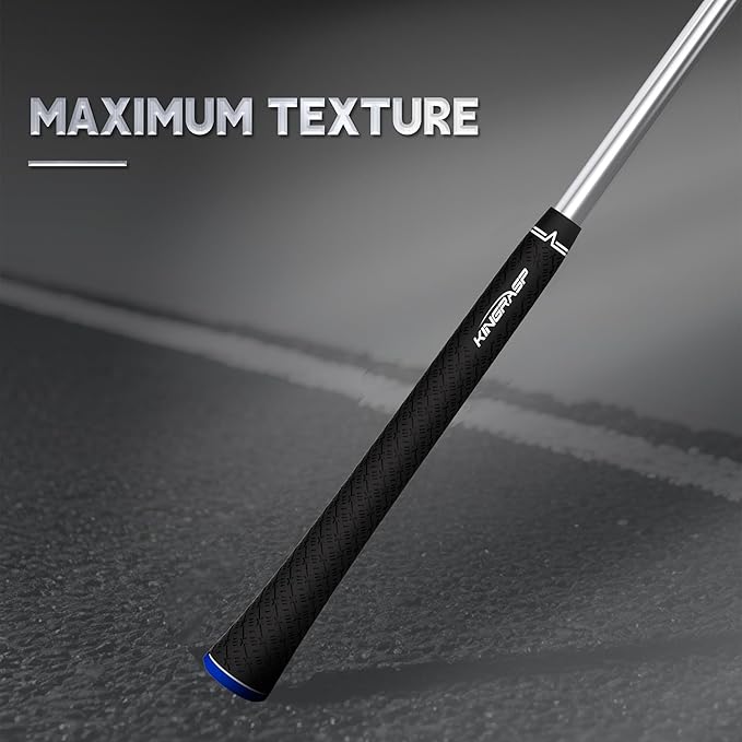 Multi Compound Golf Grips，13 Grips Set,Soft Rubber Golf Clubs Grips, Anti-Slip Ecological Cotton Yarn Thread Technology,Midesize Standard Size,6 Colors Optional